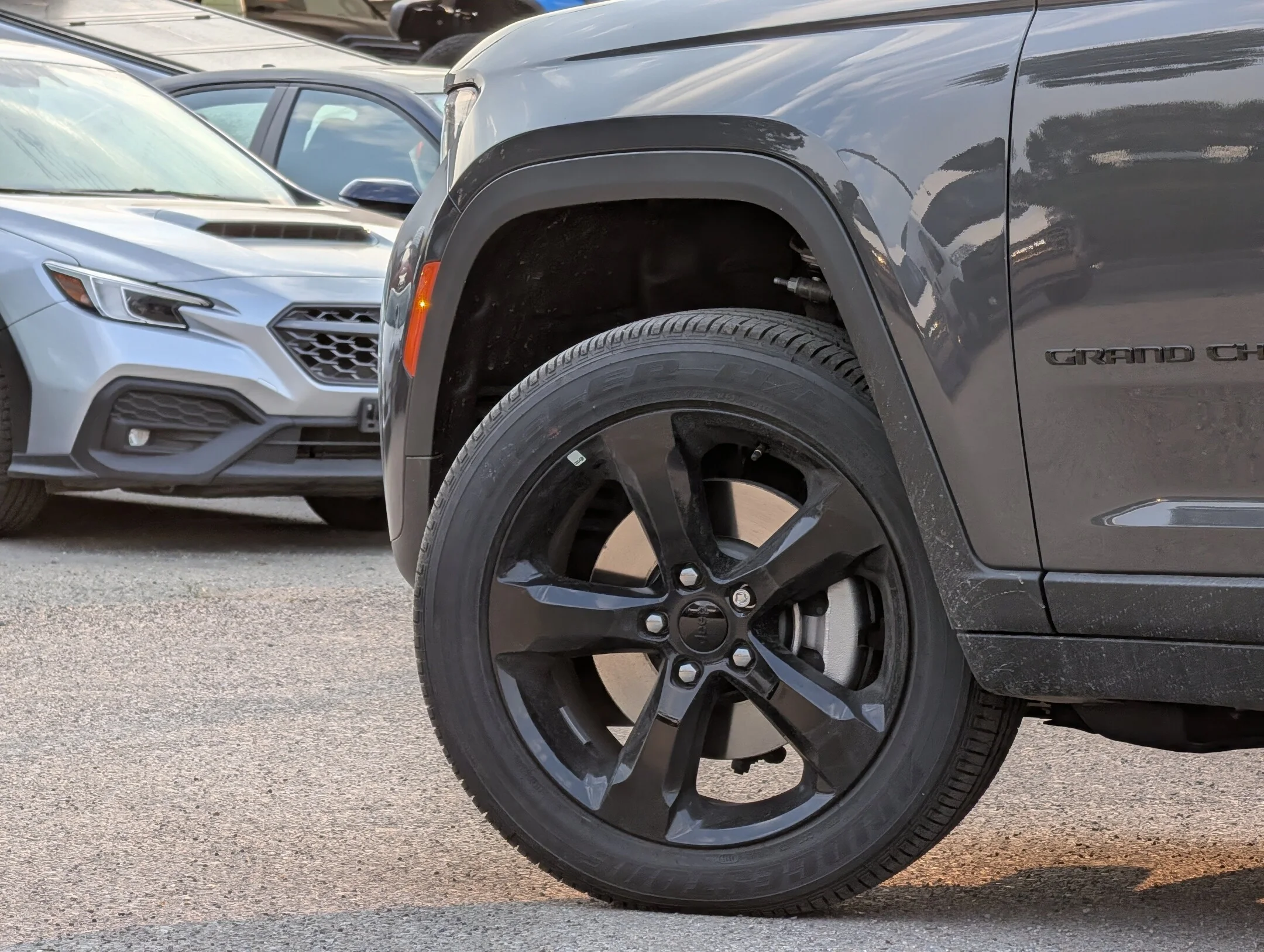 New 2026 Grey Jeep Altitude - - 20 Gloss Black Wheels - Capri Leatherette/Suede - Remote Start - Altitude Pkg & More! image 9