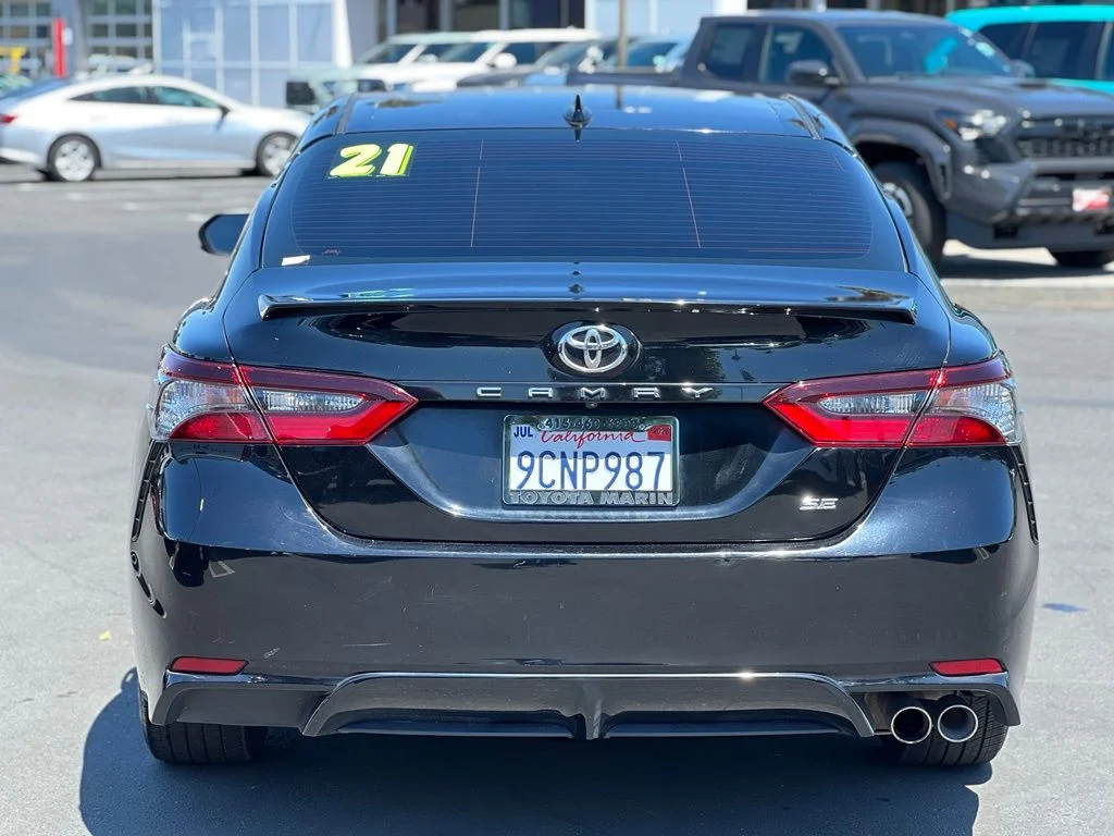 Used 2021 Black Toyota SE image 15