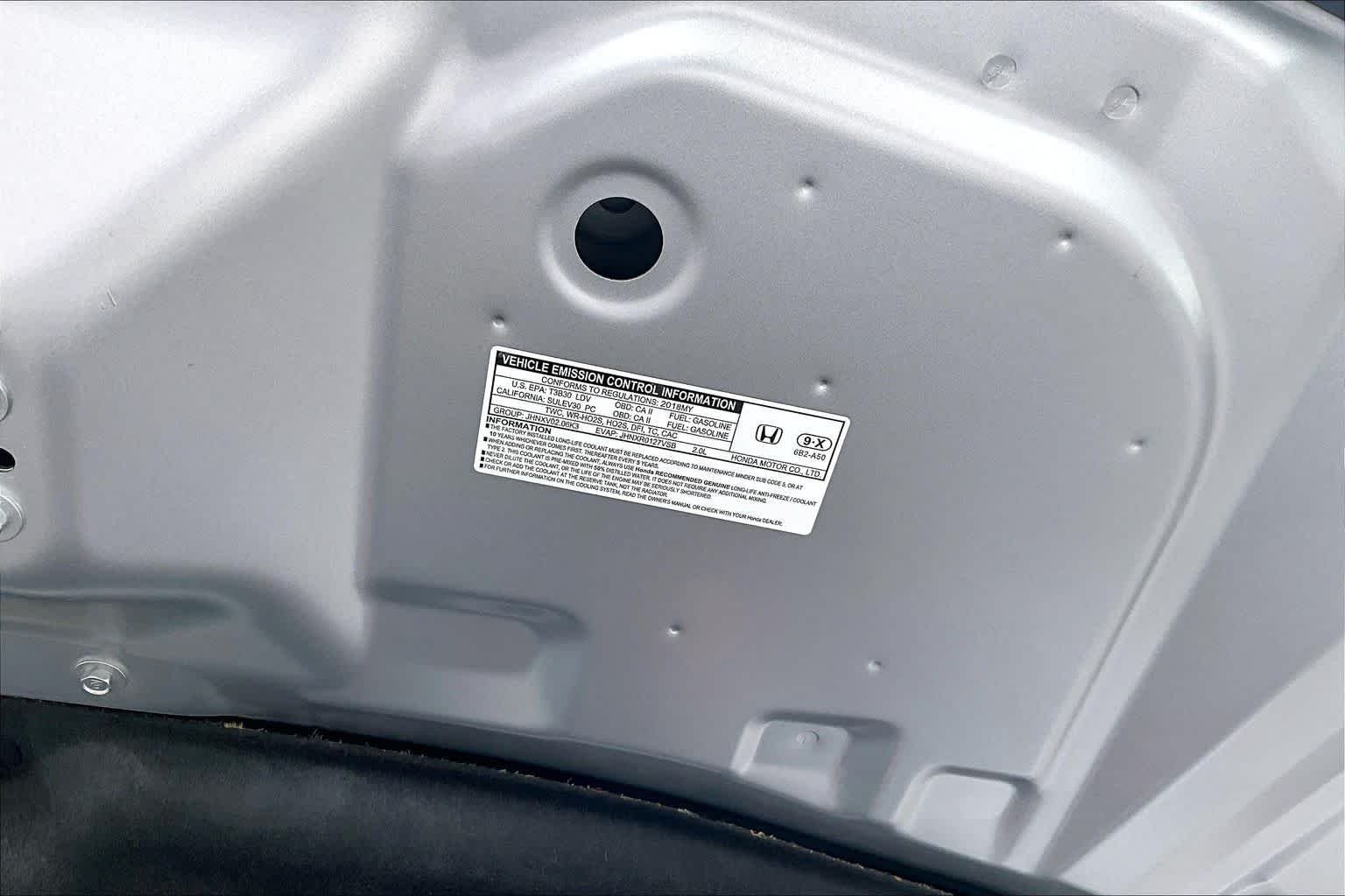 Used 2018 Lunar Silver Metallic Honda EX-L 2.0T image 33