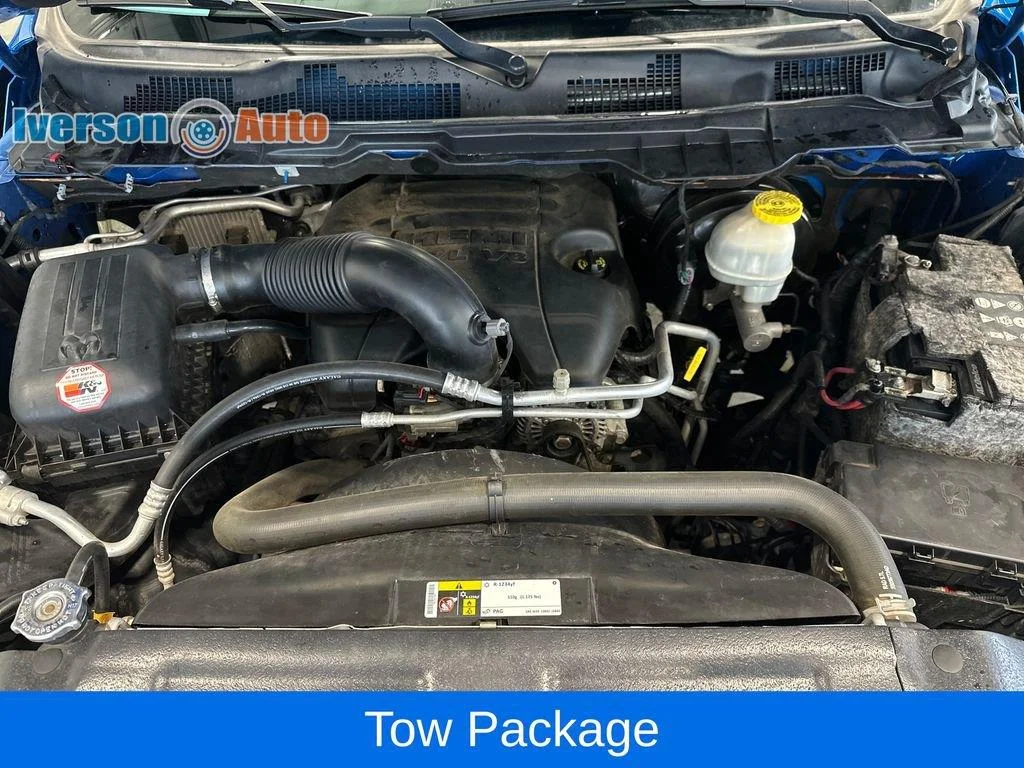 Used 2018 Hydro Blue Pearlcoat Ram Sport image 12