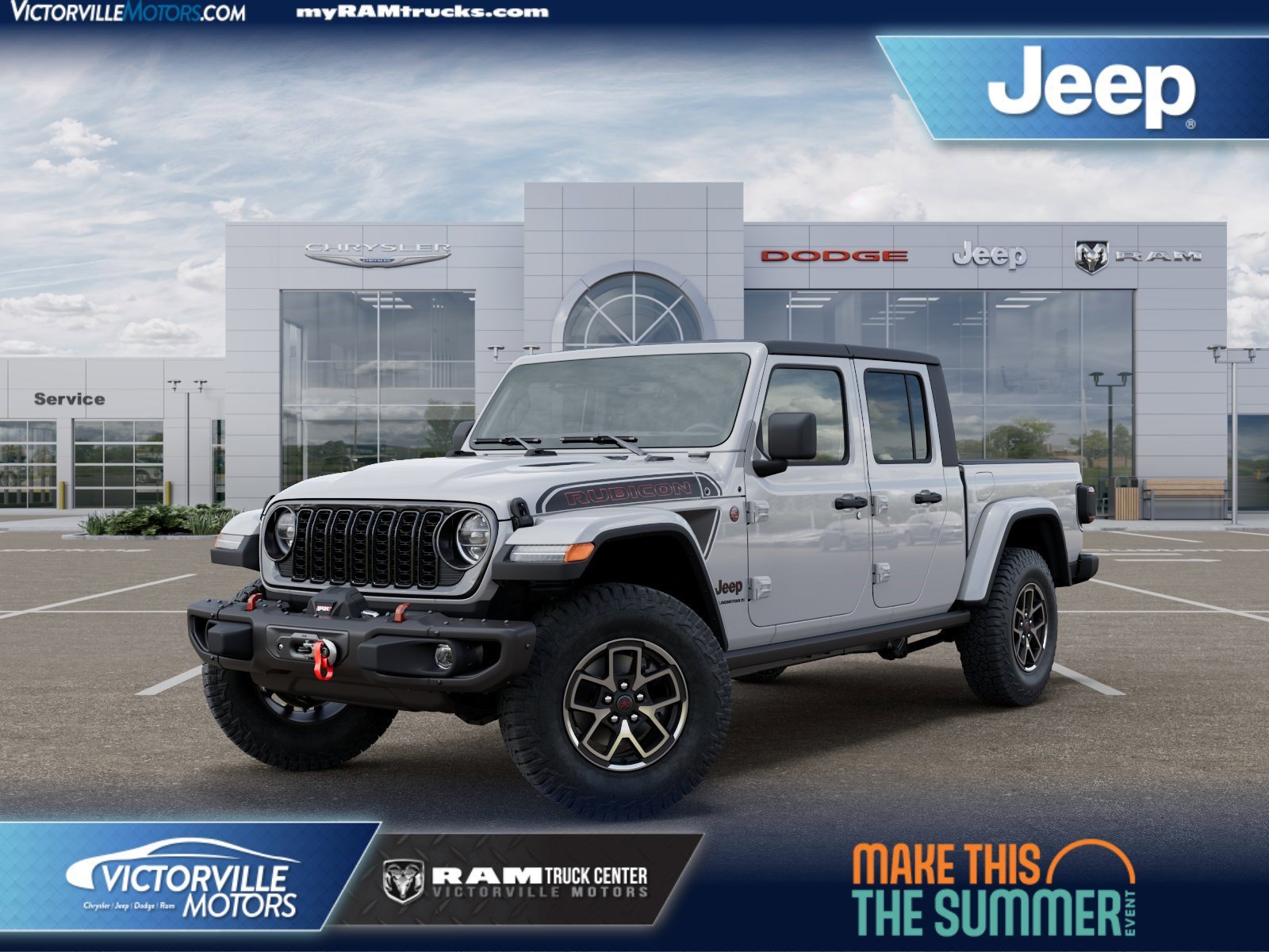 New 2026 Bright White Clear-Coat Exterior Paint Jeep Shadow Ops image 1