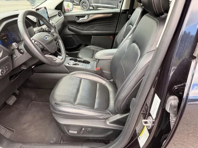 Used 2021 Blue Ford Titanium image 8