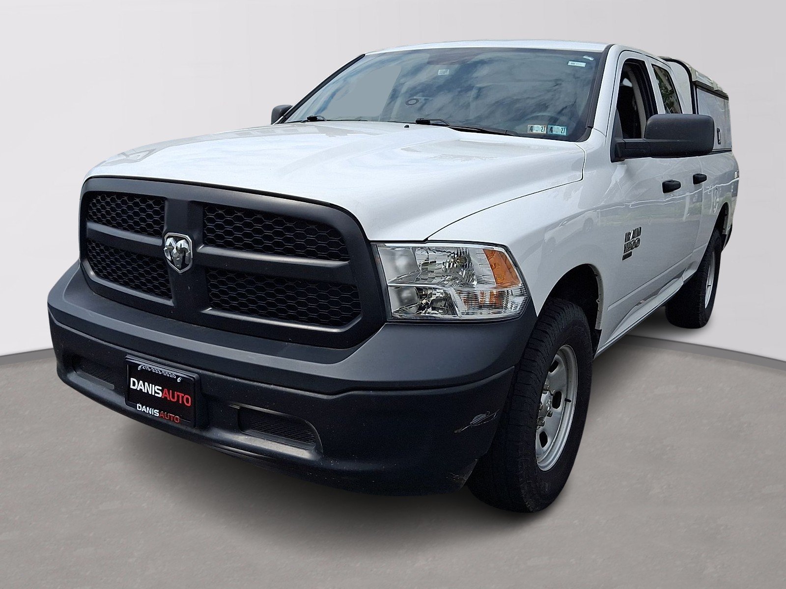 Used 2023 Bright White Clearcoat - PW7 Ram Tradesman Quad Cab 4x4 6