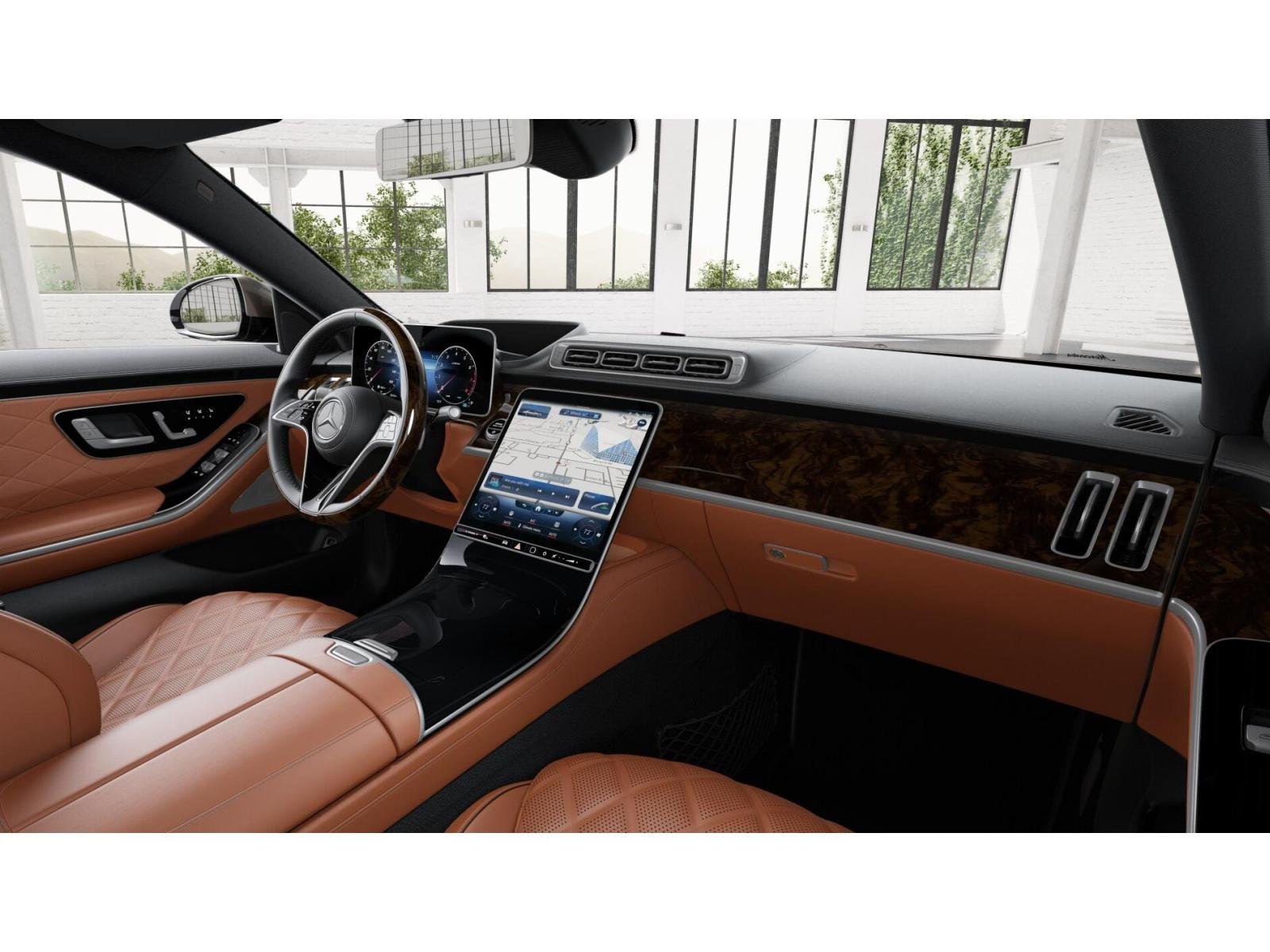 New 2026 Sonoran Brown Metallic Mercedes-Benz S 580 image 6