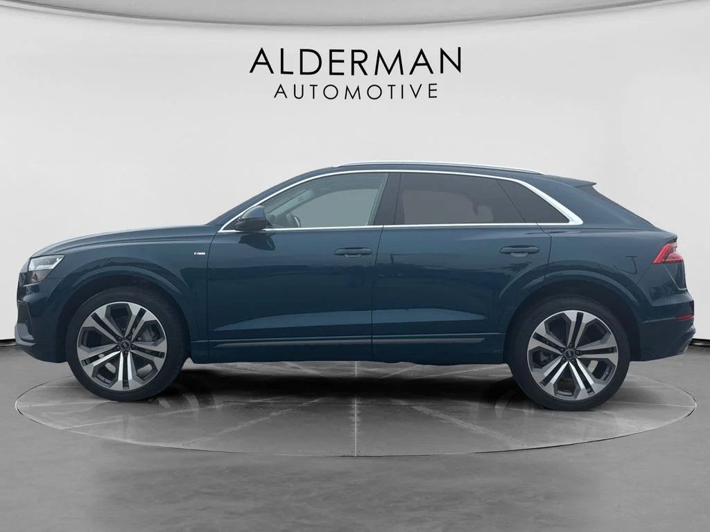 Used 2022 Blue Audi 55 Premium Plus image 2