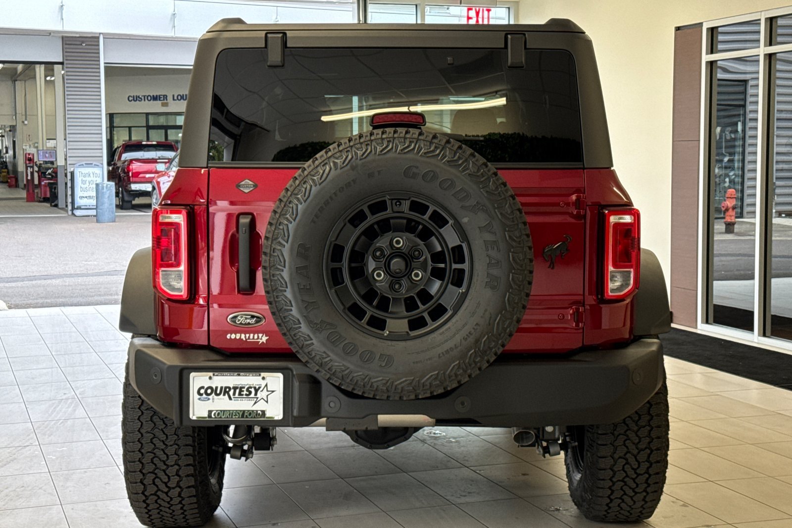 New 2026 Ruby Red Metallic Tinted Clearcoat Ford Big Bend® image 5