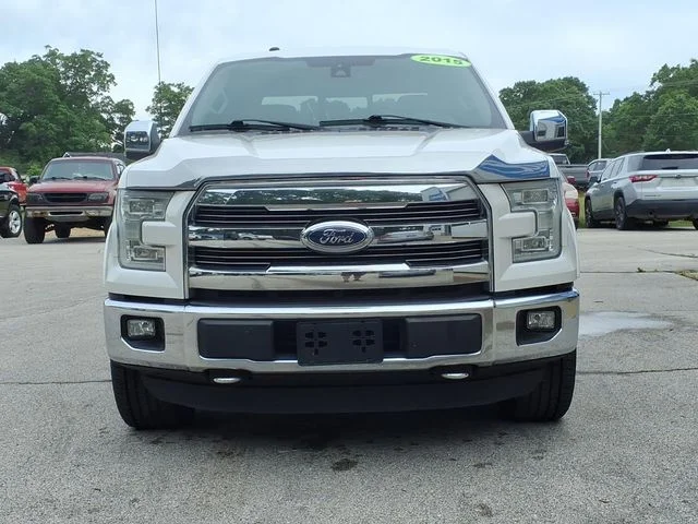 Used 2015 White Ford Lariat image 2