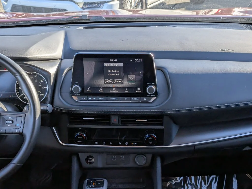Certified Used 2025 Scarlet Red Nissan SV image 15