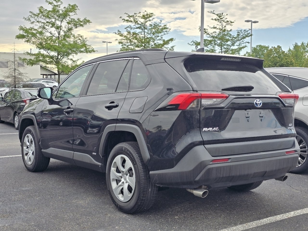 Used 2022 Black Toyota LE image 5