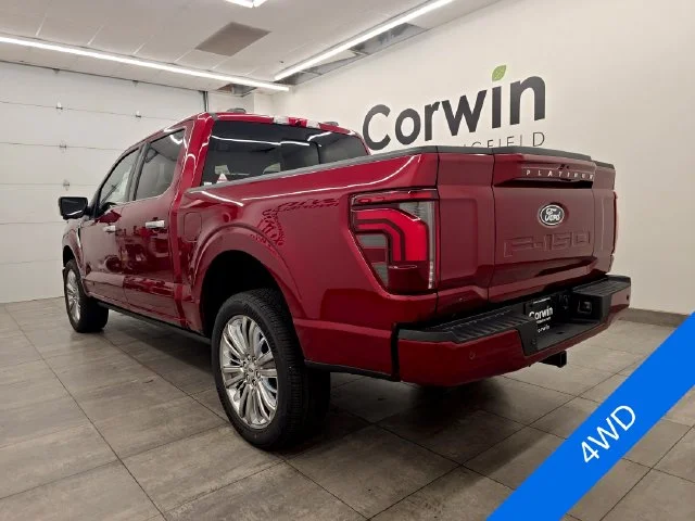 New 2026 Ruby Red Metallic Tinted Clearcoat Ford Platinum® image 3