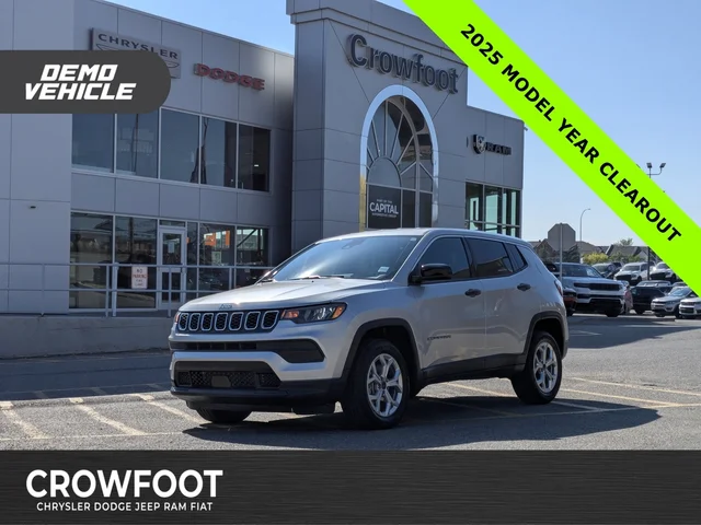 2025 Jeep Compass Sport - - 4x4 - Heated Seats - Forward Collision Warning & More!