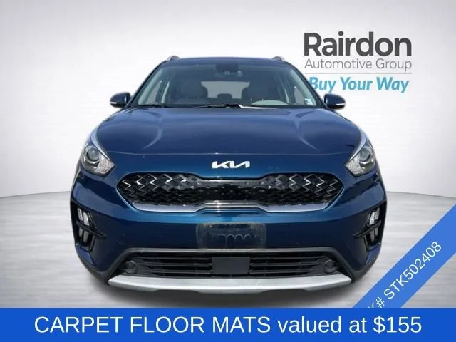 Used 2022 Deep Cerulean Kia EX Premium image 2