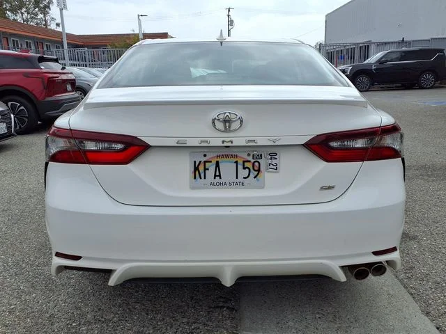 Used 2022 White Toyota SE image 22