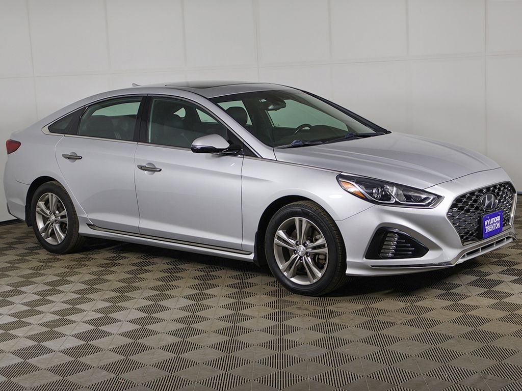 Used 2019 Hyundai Sonata Sport with VIN 5NPE34AF8KH812675 for sale in Ewing Township, NJ
