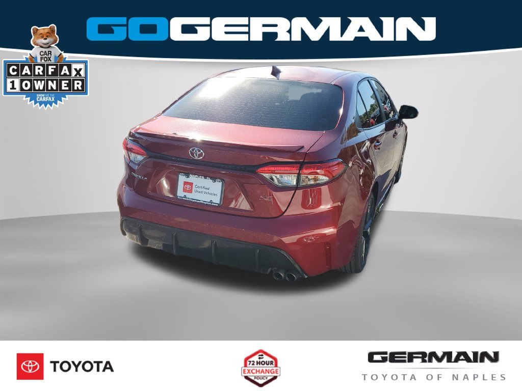 Certified Used 2024 Red Toyota SE image 9