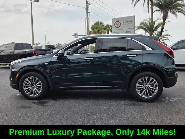 Used 2025 Green Cadillac Premium Luxury image 4