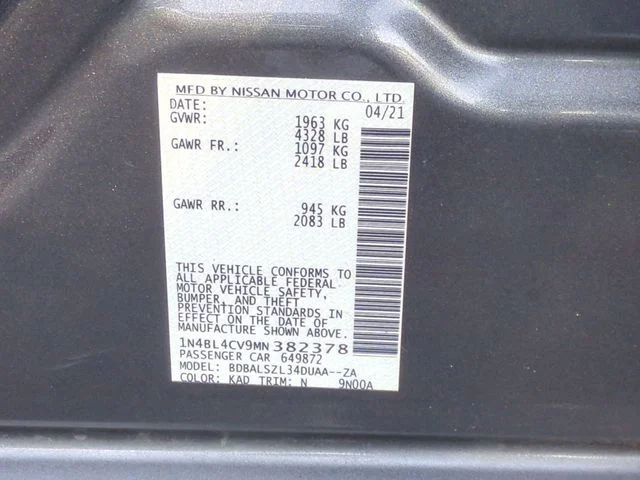 Used 2021 Gray Nissan 2.5 SR image 26