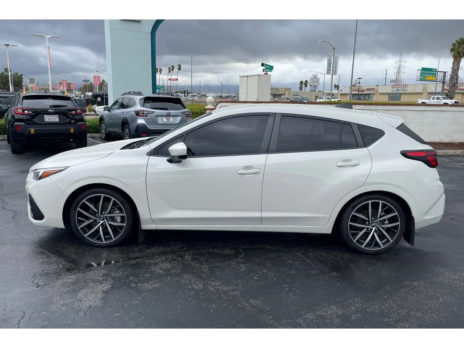 Used 2024 Crystal White Pearl Subaru Sport image 2