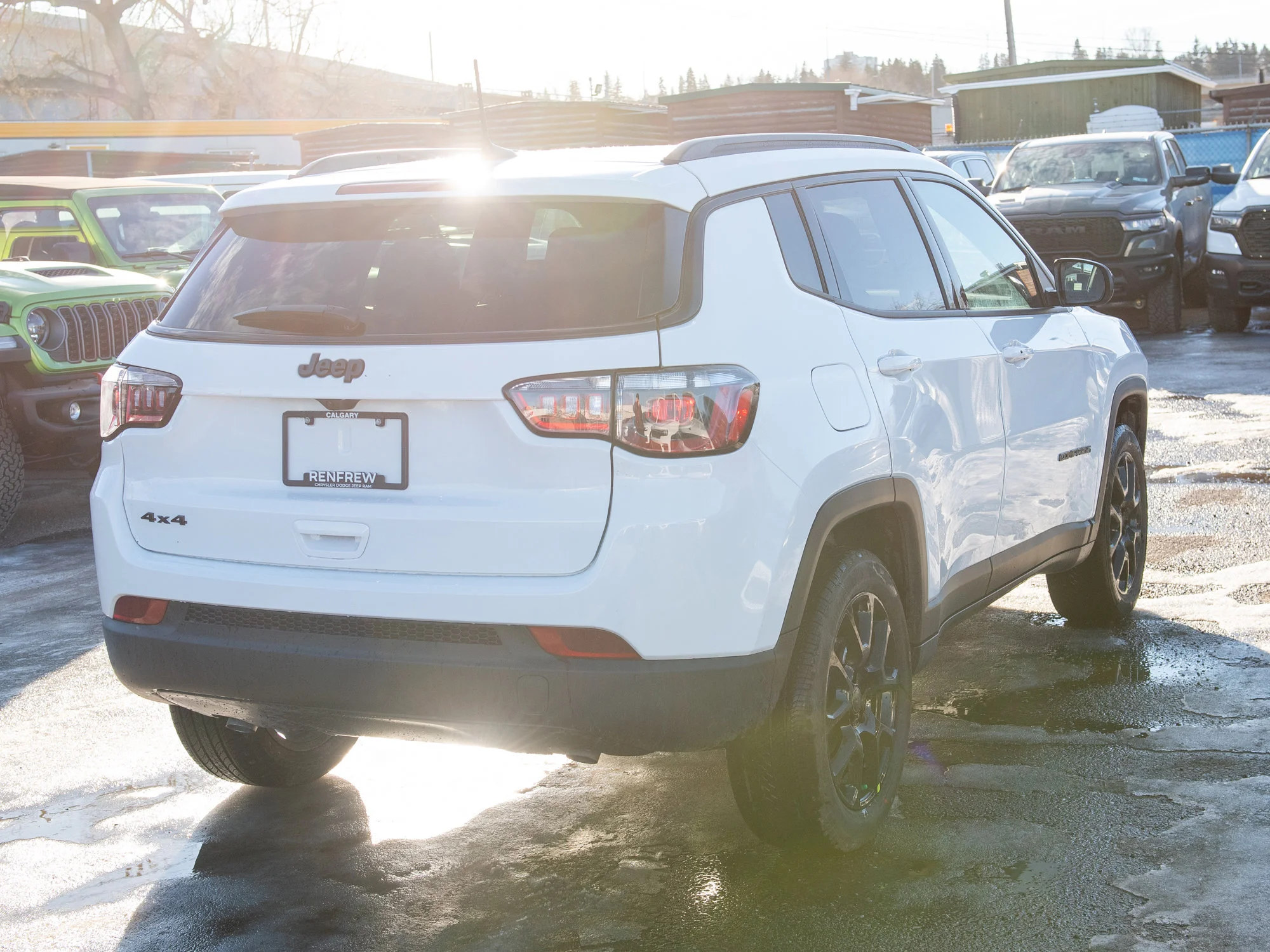 New 2026 White Jeep North* image 4