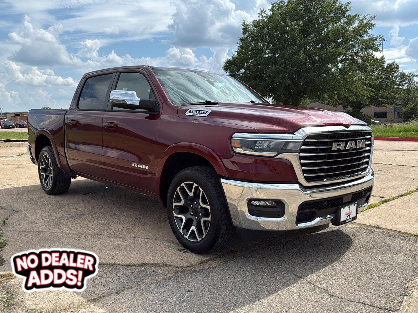 Used 2025 Delmonico Red Pearlcoat Ram Laramie image 1