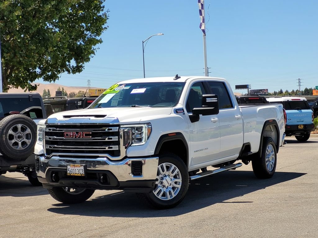 Certified Used 2021 Summit White GMC SLE image 8