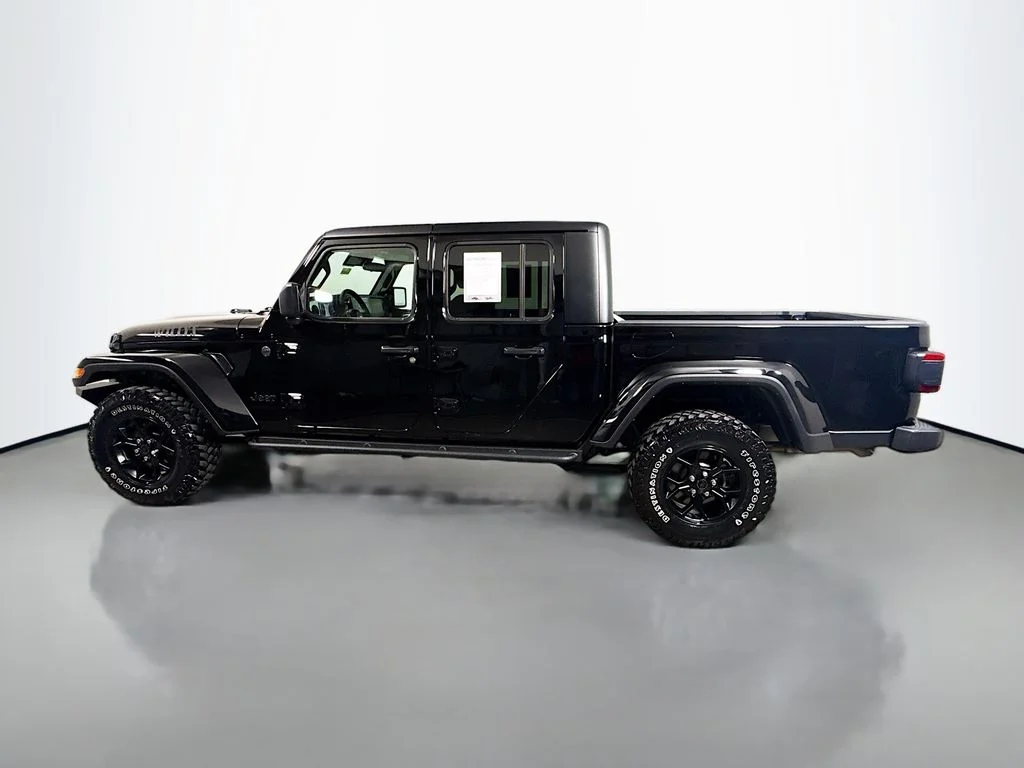 Used 2024 Black Clearcoat Jeep Willys image 4
