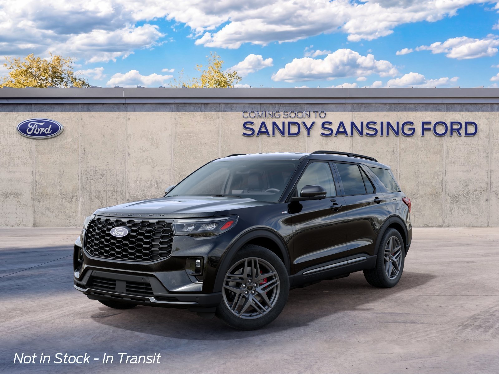 New 2027 Agate Black Metallic Ford ST-Line image 2