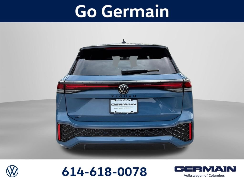 New 2026 Monterey Blue w/Deep Black Roof Volkswagen 2.0T SE R-Line Black image 7