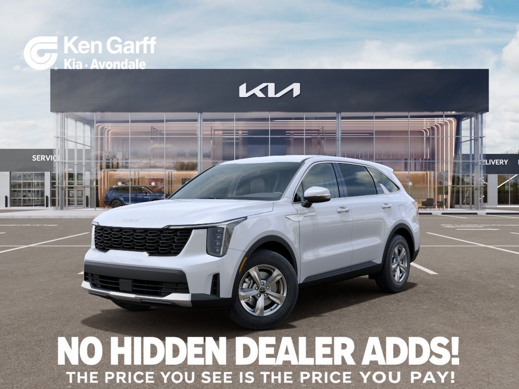 New 2026 Glacial White Pearl Kia LX image 1