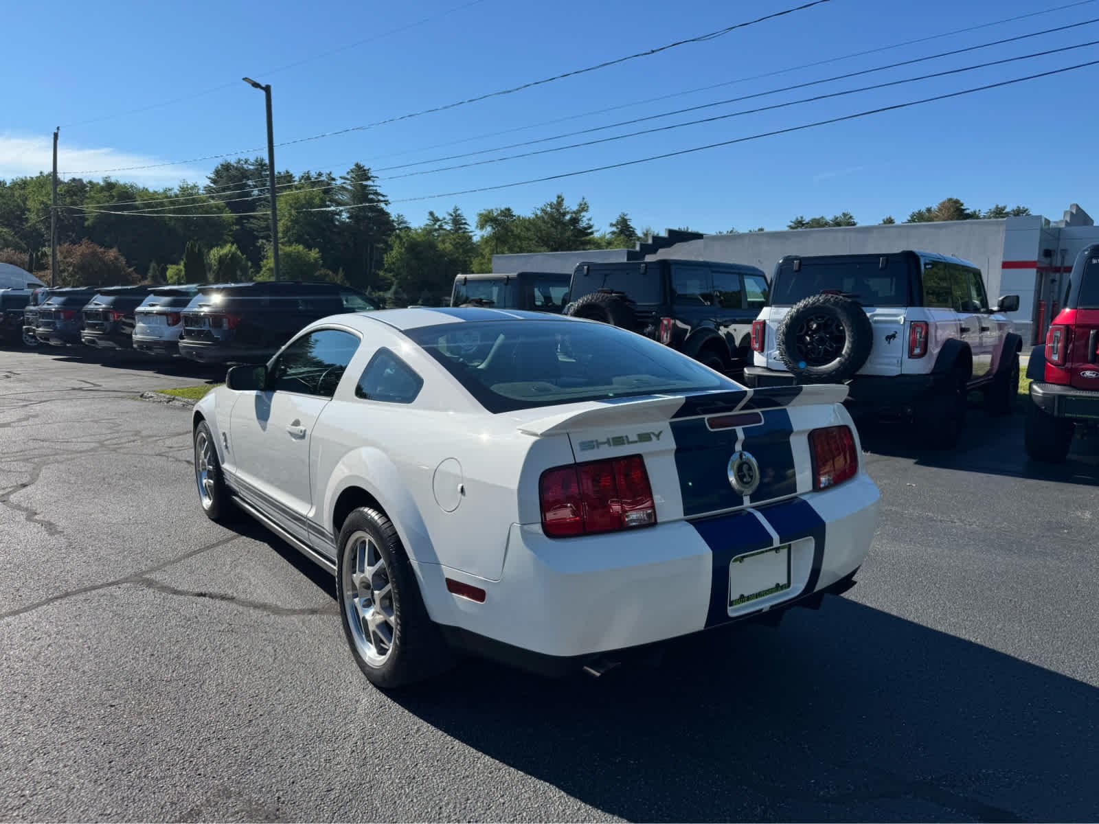 Used 2007 Performance White Ford Shelby GT500 image 3