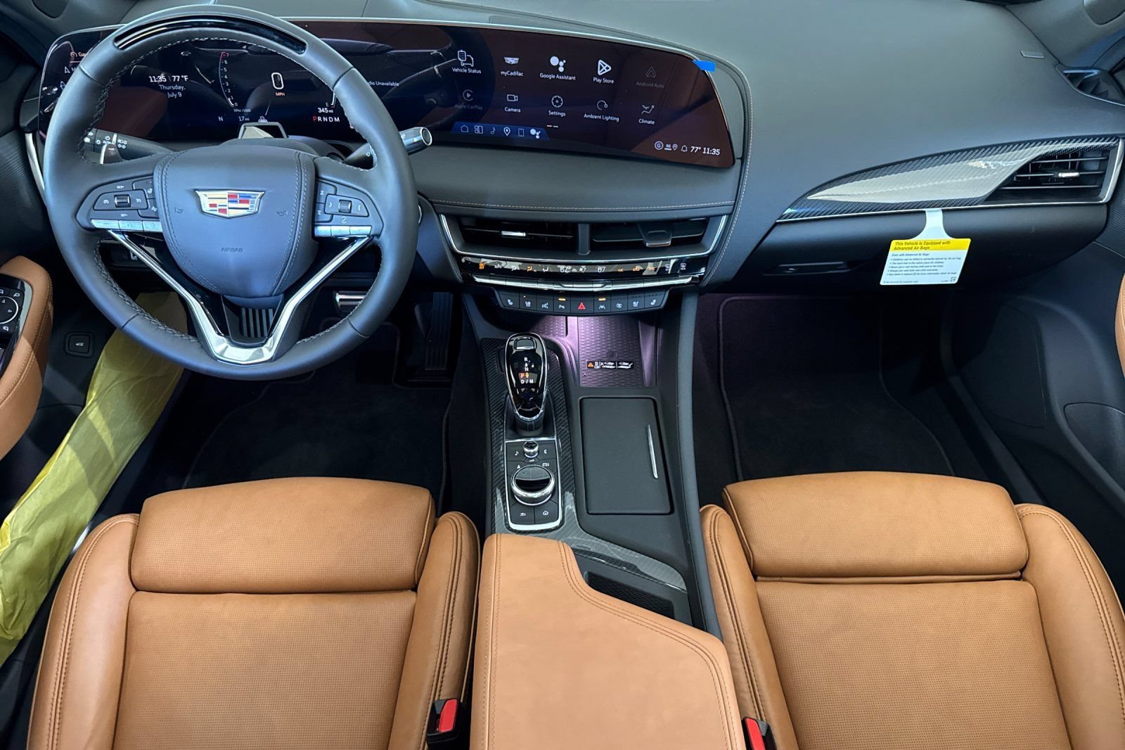 New 2026 Vibrant White Tricoat Cadillac Sport image 13