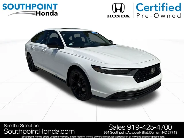 2025 Honda Accord Sedan 1.5T SE