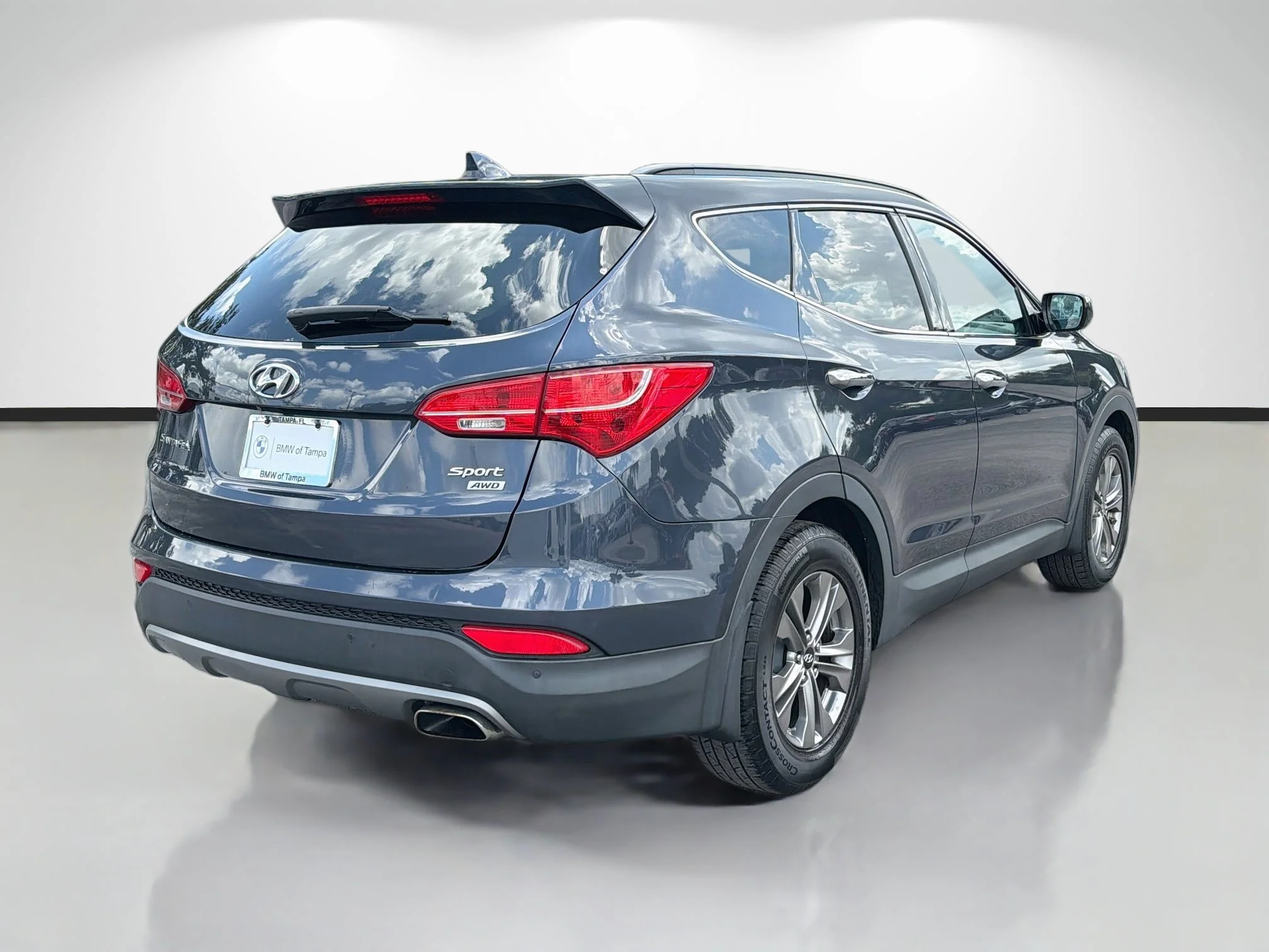 Used 2015 Marlin Blue Hyundai Premium Technology image 3