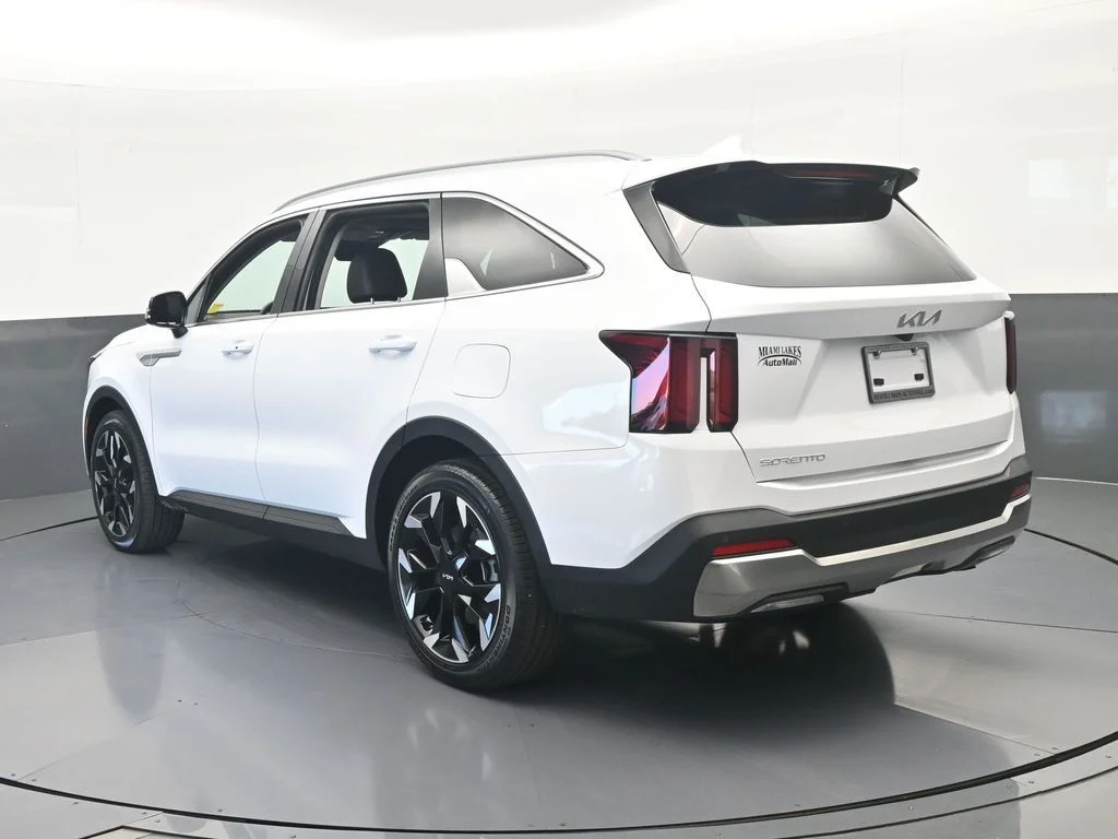Used 2025 Glacial White Pearl Kia EX image 3