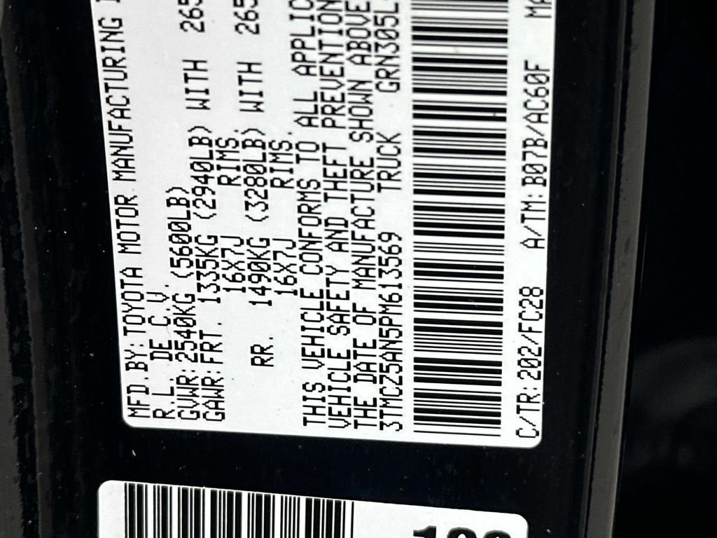 Used 2023 Black Toyota Trail Edition image 30