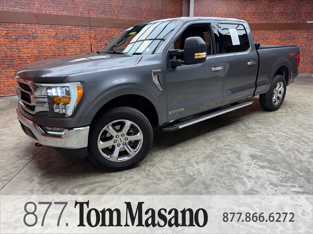 Certified Used 2022 Gray Ford XLT image 1