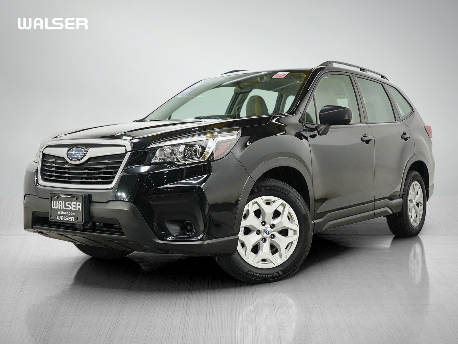Used 2019 Crystal Black Pearl Subaru  image 1