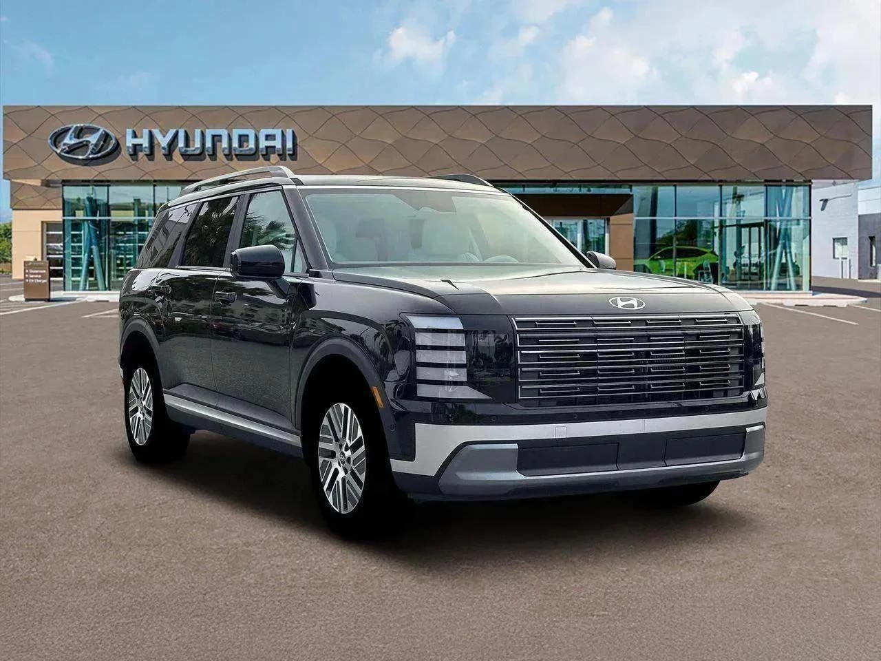 New 2026 Abyss Black Pearl Hyundai Blue SEL Premium 7P image 11