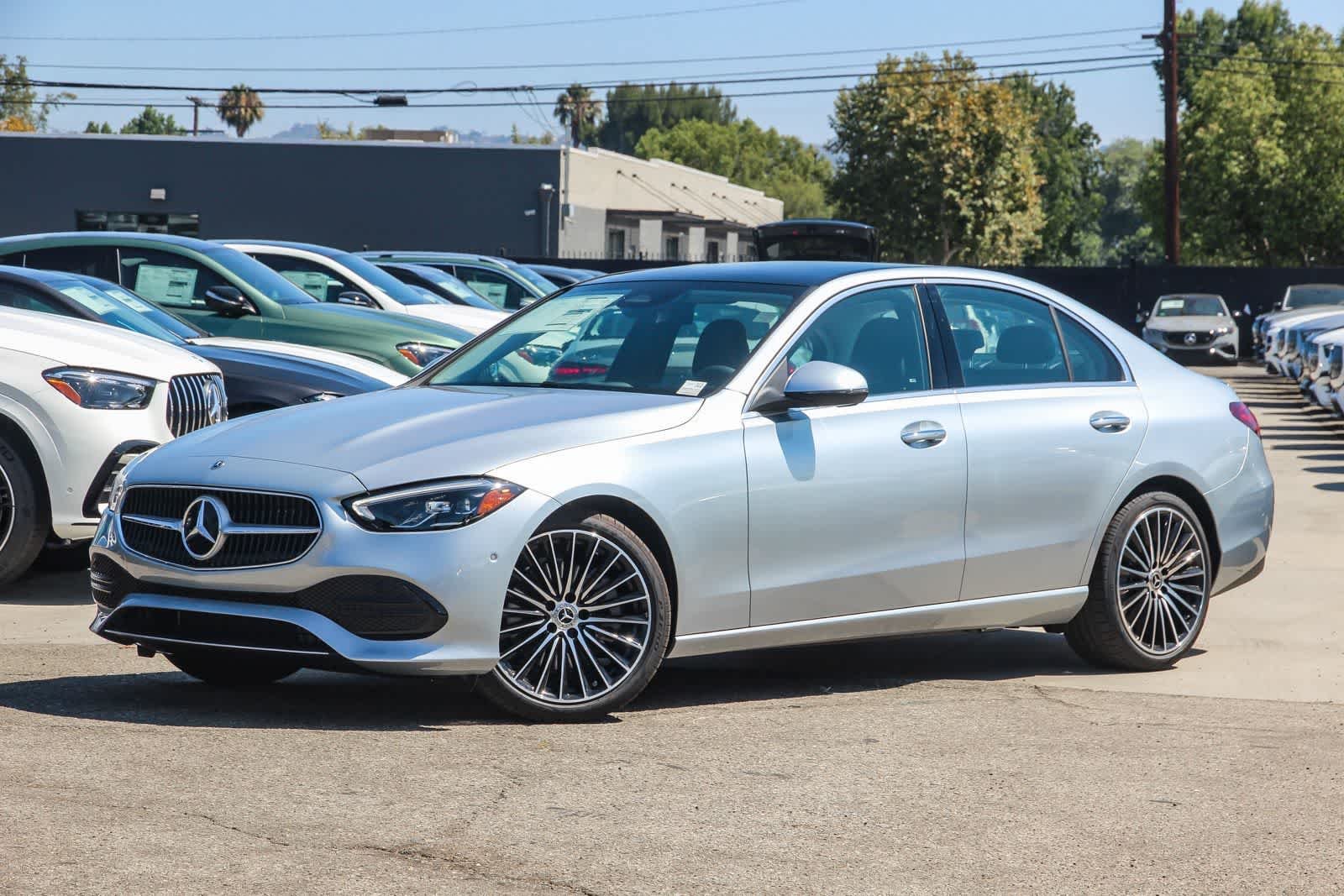 New 2026 Cirrus Silver Metallic Mercedes-Benz C 300 image 1
