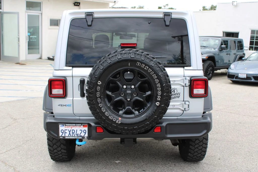 Used 2023 Silver Jeep Willys 4xe image 5