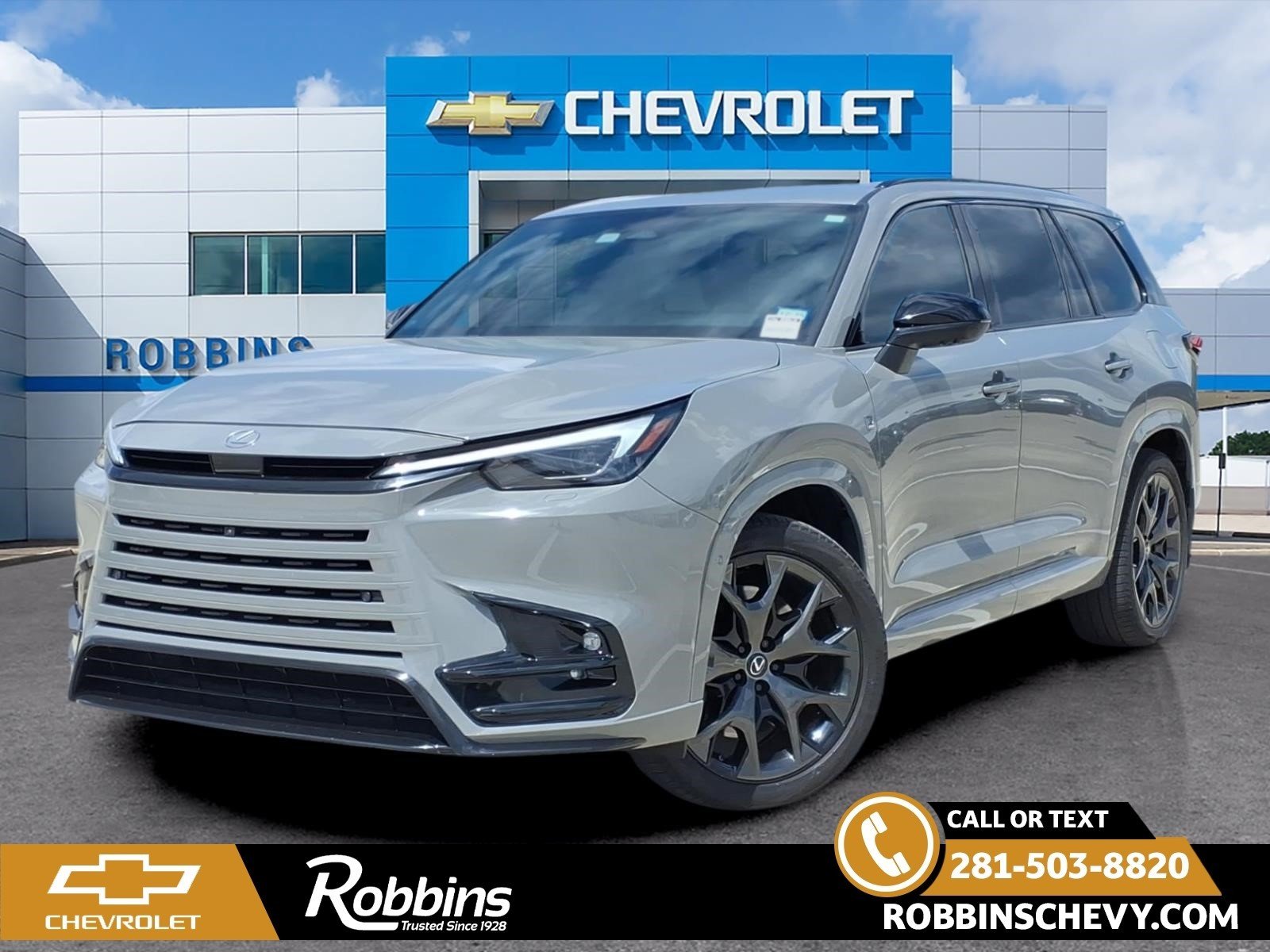 Celestial Silver Metallic 2024 Lexus TX Hybrid 500h F SPORT Performance Luxury AWD SUV / Crossover All-Wheel Drive