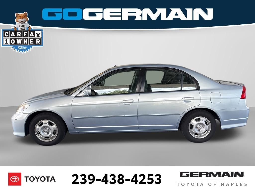 Used 2005 Honda Civic Hybrid CVT with VIN JHMES96635S020463 for sale in Naples, FL