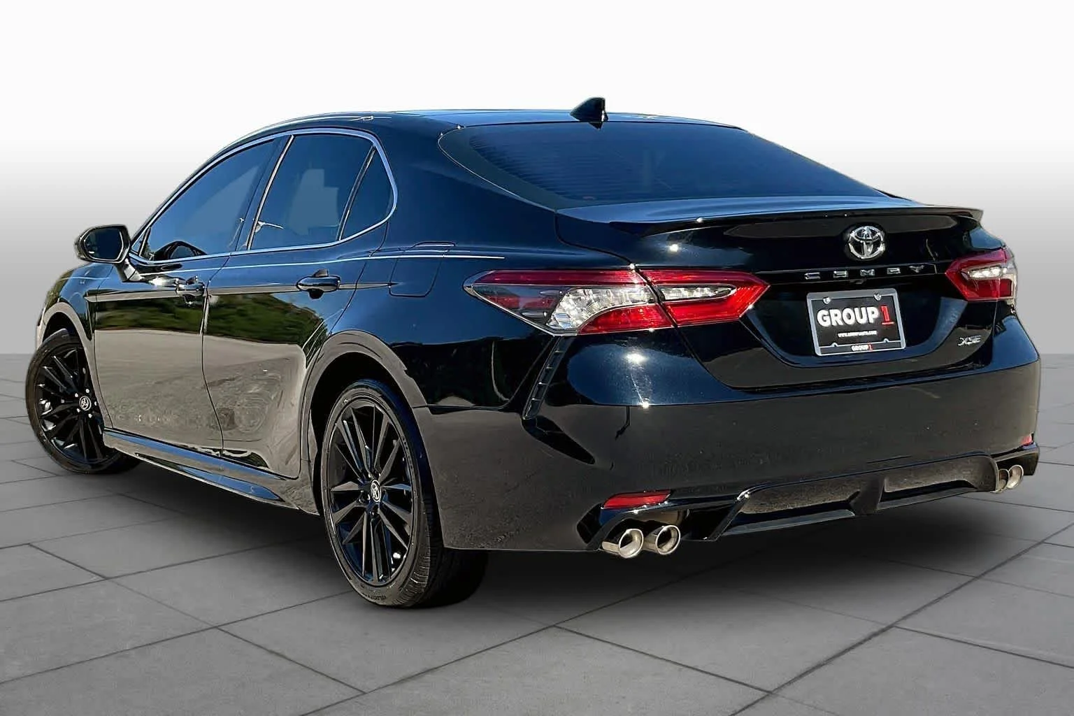Used 2024 Midnight Black Metallic Toyota XSE image 12