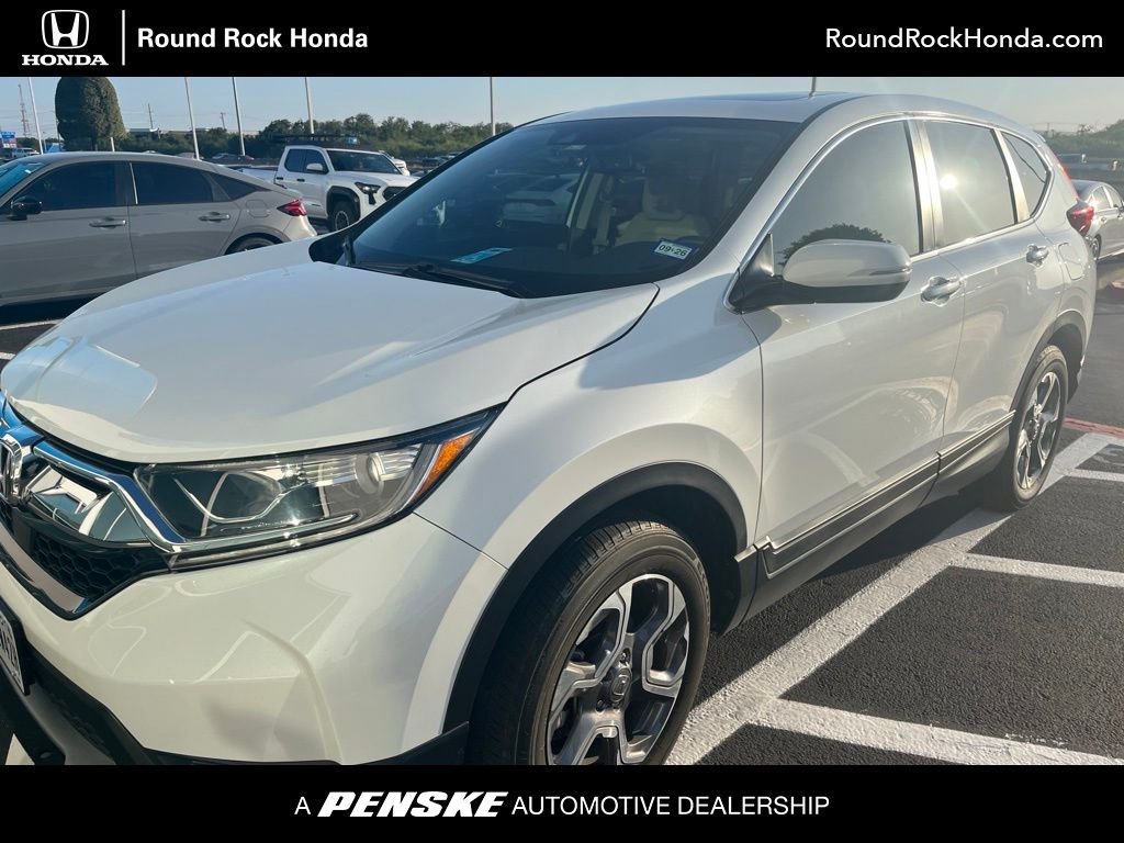 Certified Used 2019 Platinum White Pearl Honda EX-L image 1