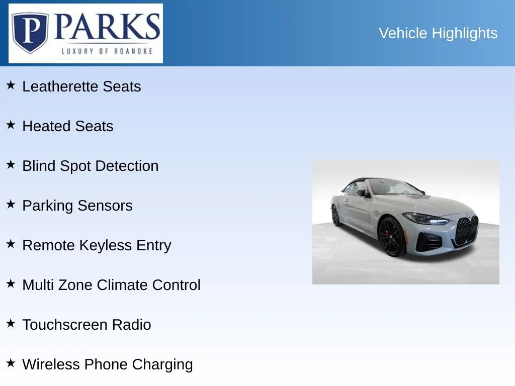 Used 2024 Gray BMW M440i image 4