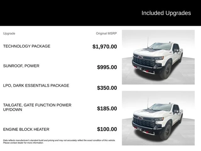 Certified Used 2023 White Chevrolet ZR2 image 5