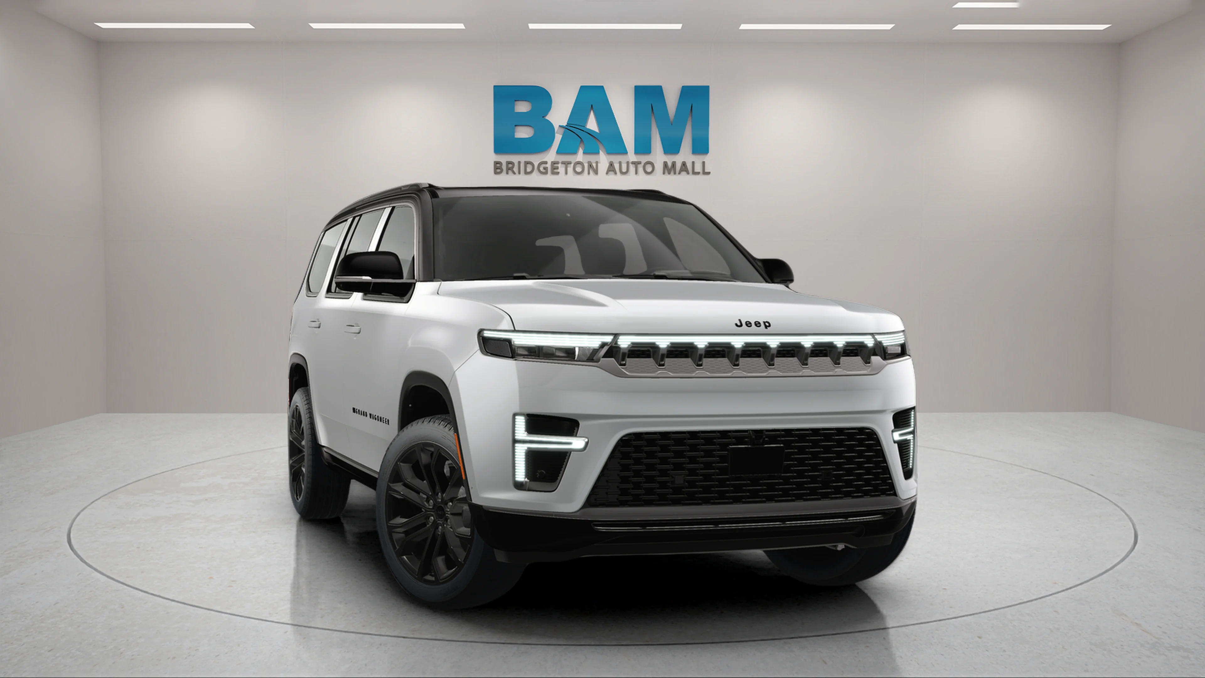 New 2026 Bright White Clearcoat Jeep Summit Obsidian image 16