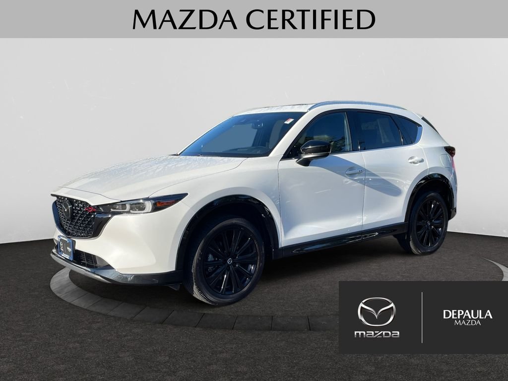 Certified Used 2023 White Metallic Mazda 2.5 Turbo image 1