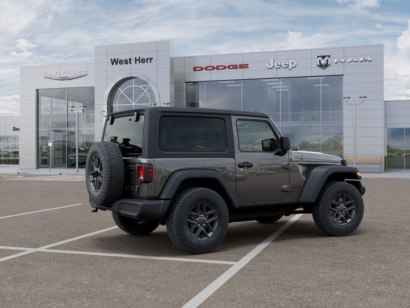 New 2026 Granite Crystal Metallic Clear-Coat Exterior Paint Jeep Sport S image 4