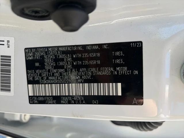 Used 2024 Beige Toyota LE image 28